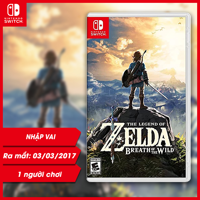 zelda breath of the wild switch nintendo