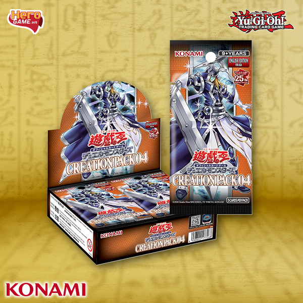 Yu-Gi-Oh! Asian English Creation Pack 03 Booster Box - Factory Sealed 30  Packs, NEW Asian English Booster Box Sealed