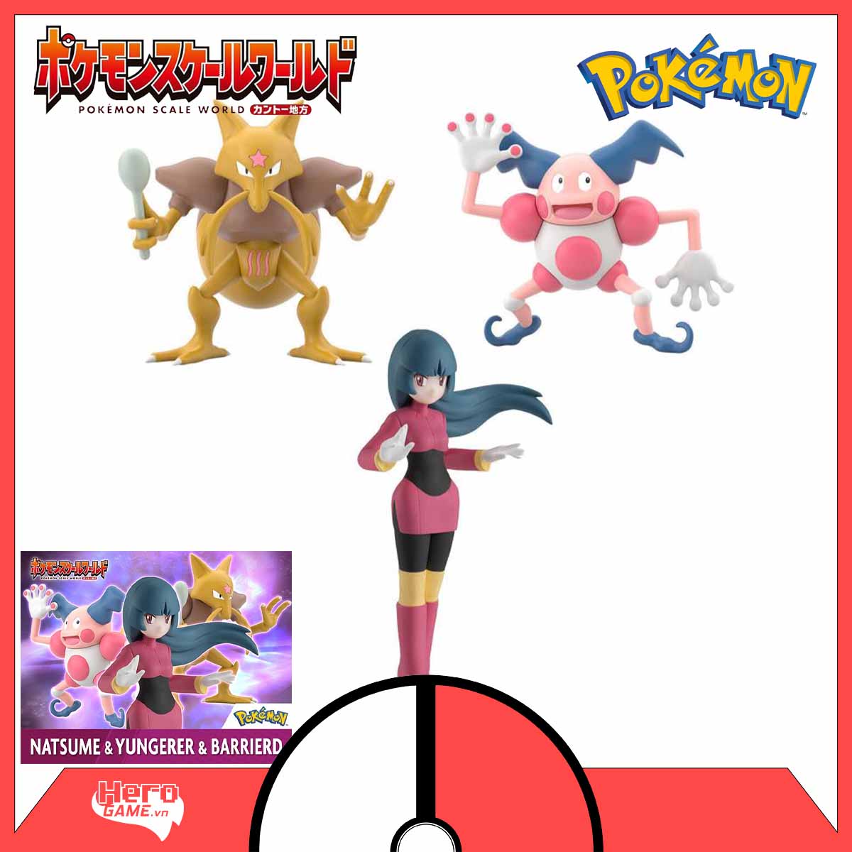 Sabrina & Kadabra & Mr. Mime