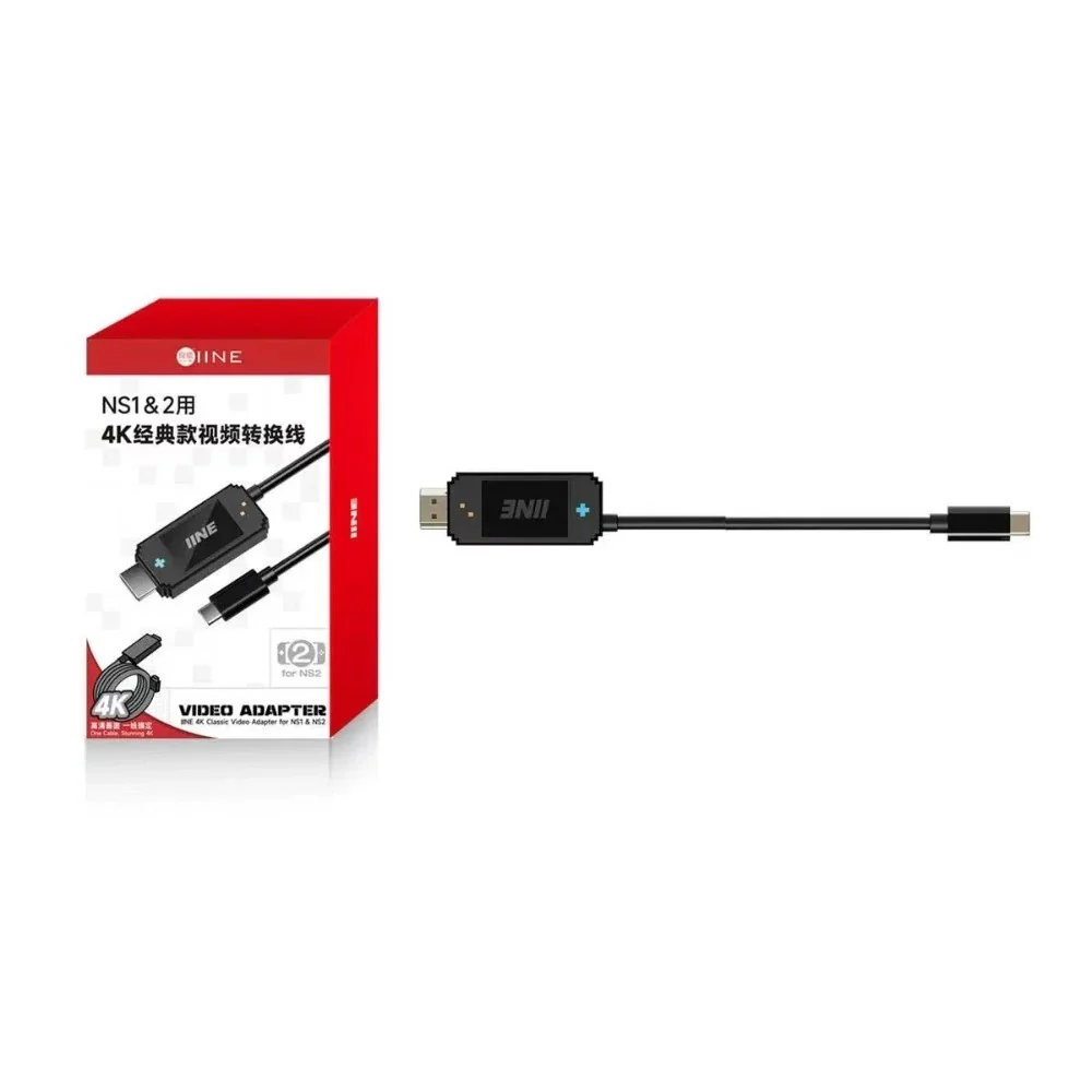 Giới Thiệu Cáp xuất hình 4K Video Adaptor cho Nintendo Switch/PC Handheld L1217 - IINE
