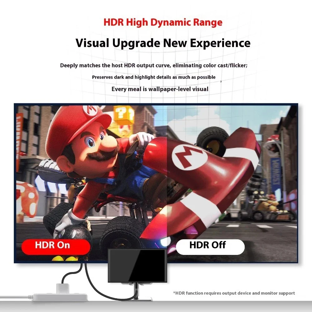 Giới Thiệu Cáp xuất hình 4K Video Adaptor cho Nintendo Switch/PC Handheld L1217 - IINE