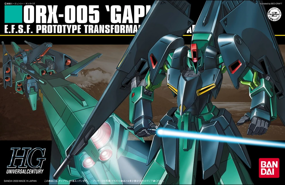 Mô hình Gundam HG 1/144 ORX-005 Gaplant - Bandai