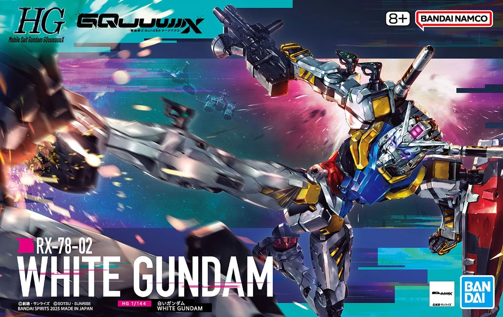 Mô hình Gundam HG 1/144 RX-78-02 White Gundam - Bandai