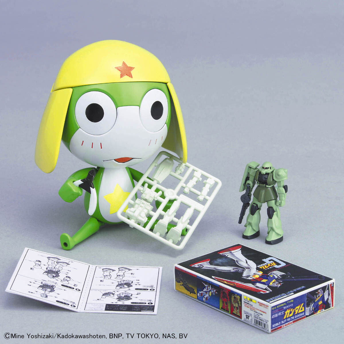 Mô hình lắp ráp Keroro Keroro Gunso Childhood - Bandai