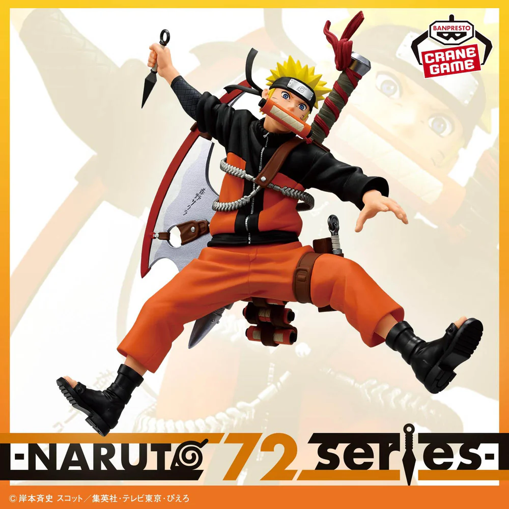 Mô hình Naruto 72 Series 33 Vibration Stars Naruto Uzumaki Banpresto - BANDAI