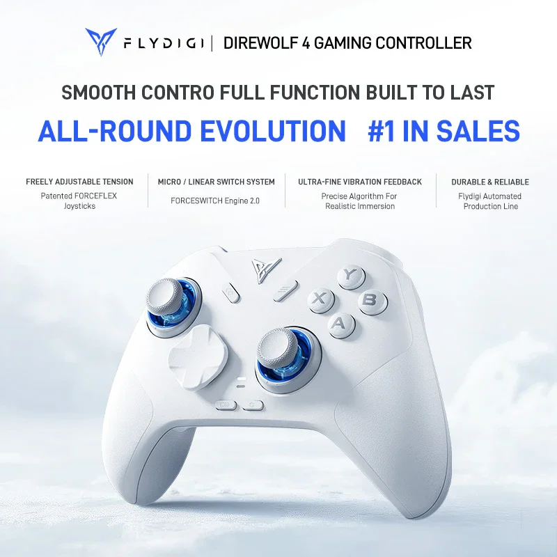 Giới Thiệu Tay cầm Flydigi Direwolf 4 cho PC/Switch/Android/iOS - Flydigi