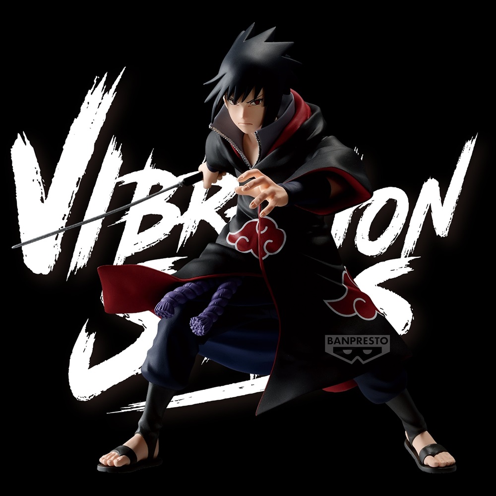 Mô hình Naruto Shippuden Vibration Stars Uchiha Sasuke IV Banpresto - BANDAI