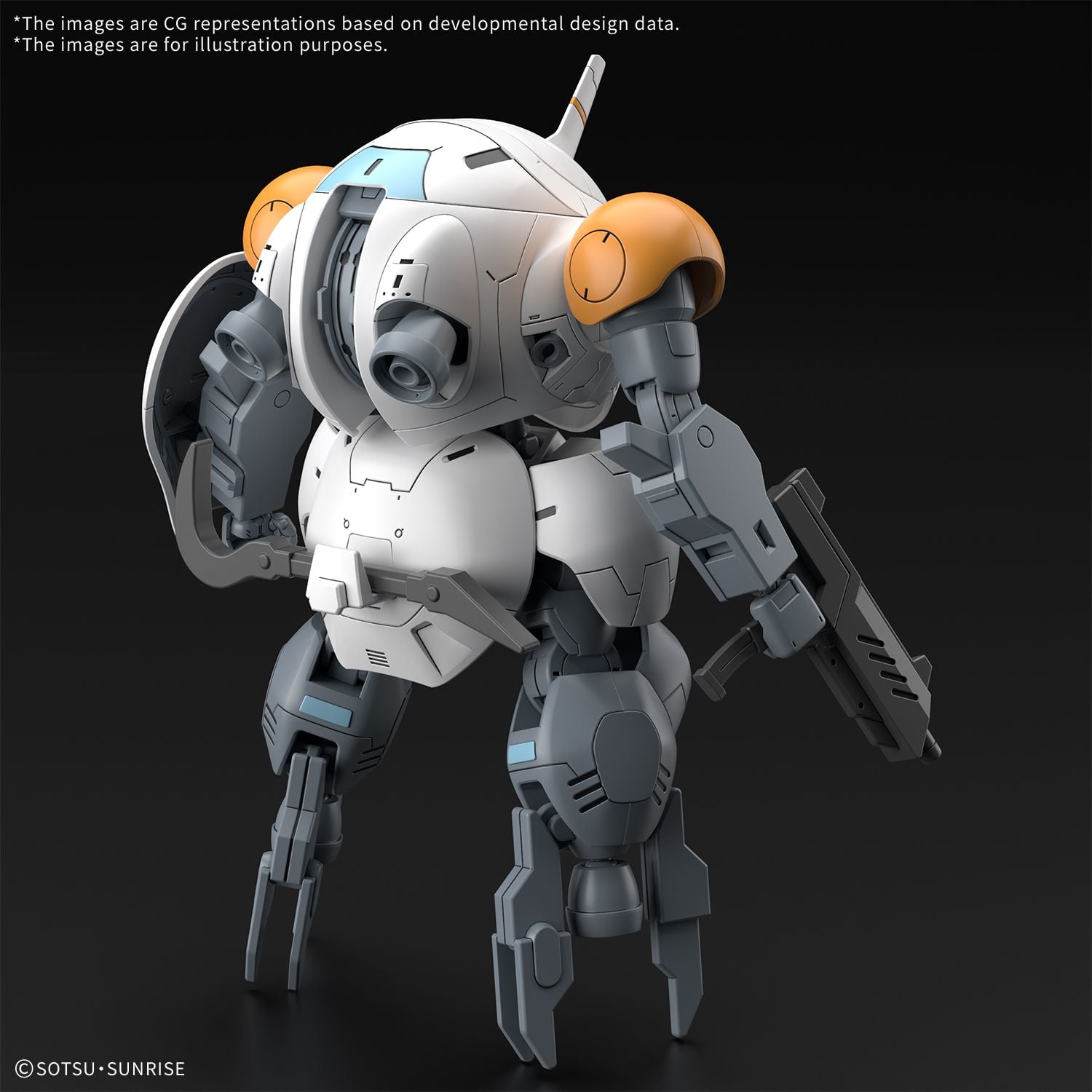Mô hình Gundam HG 1/144 598'S Monkey Rodi/ Monkey Crab Rodi - Bandai