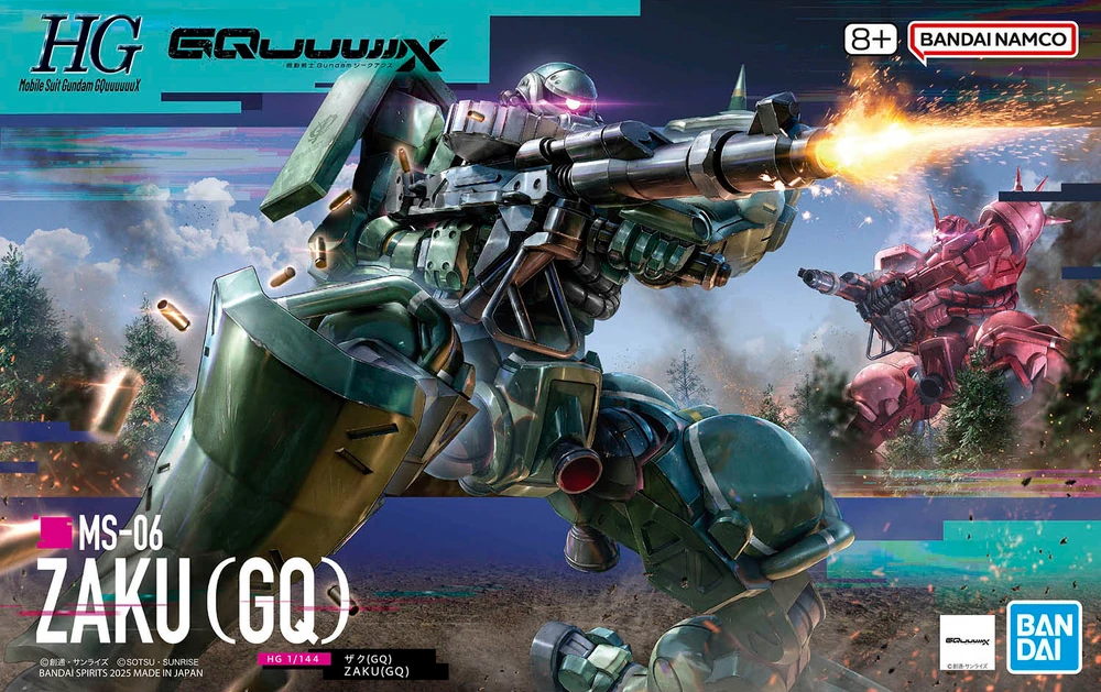 Mô hình Gundam HG 1/144 MS-06 Zaku (GQ) - Bandai