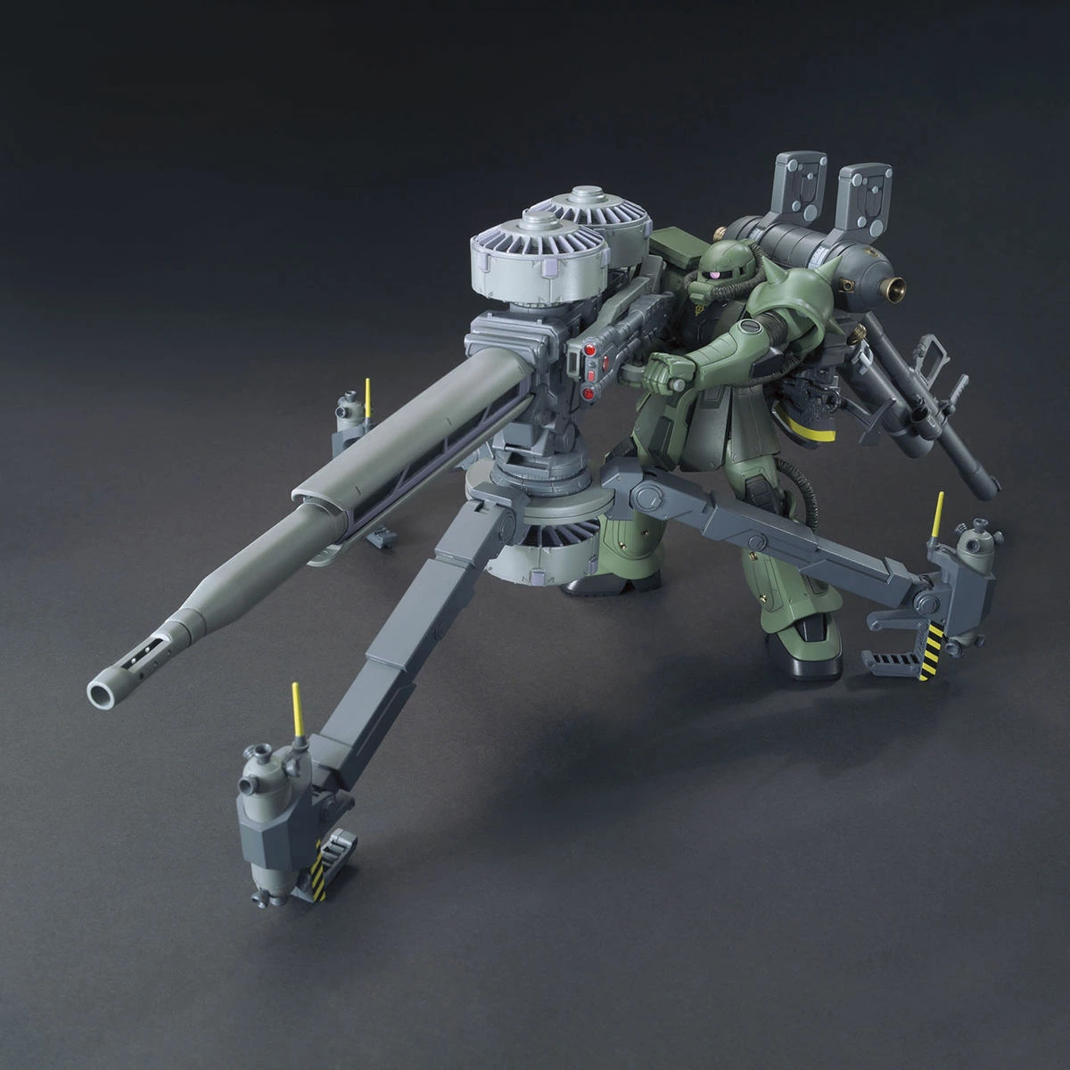 Mô hình Gundam HG 1/144 MS-06 Zaku II & Big Gun Set (Thunderbolt Ver.) - Bandai