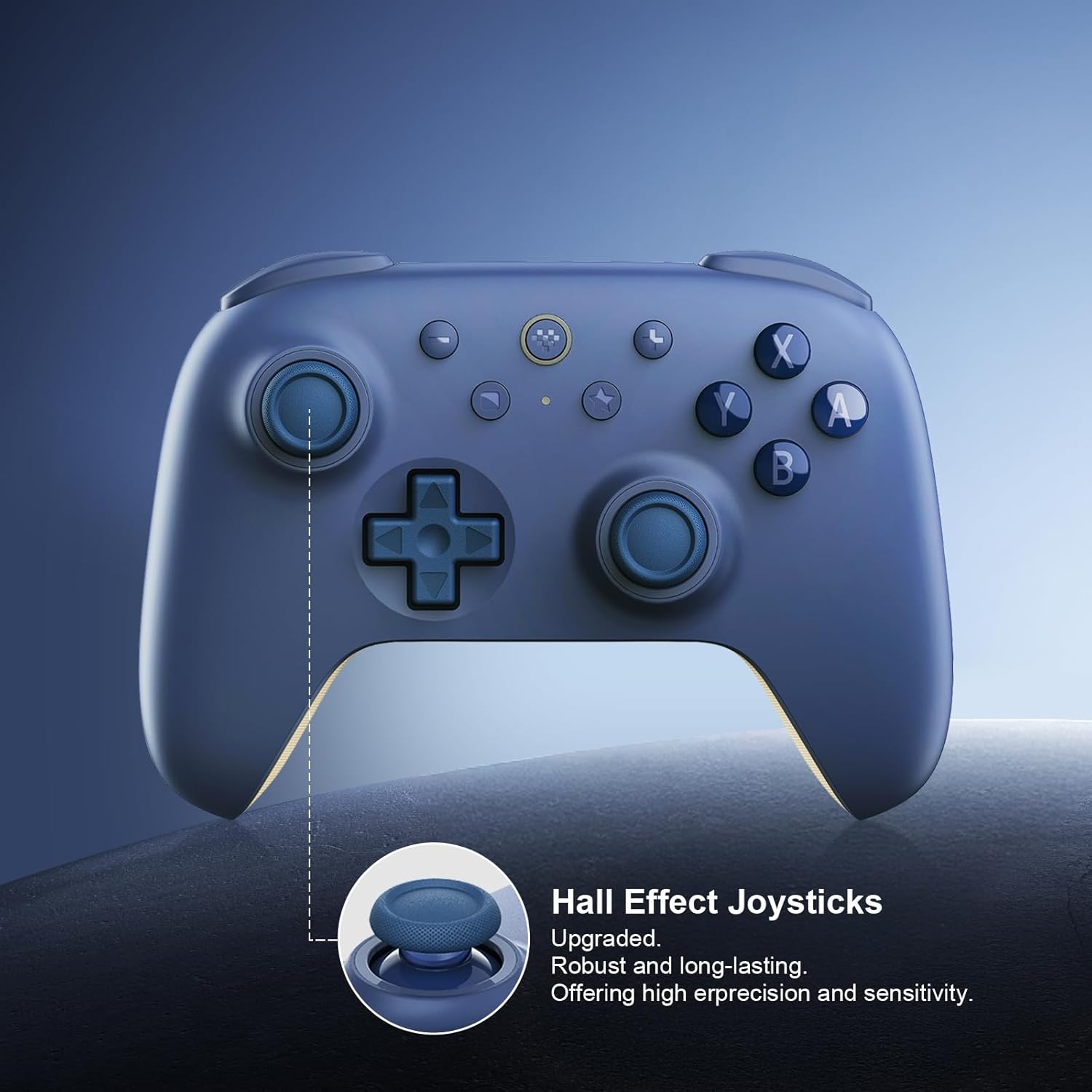 Giới Thiệu Tay Cầm 8BitDo Ultimate 2C phiên bản màu dark blue cho Nintendo Switch 2 - 8BitDo