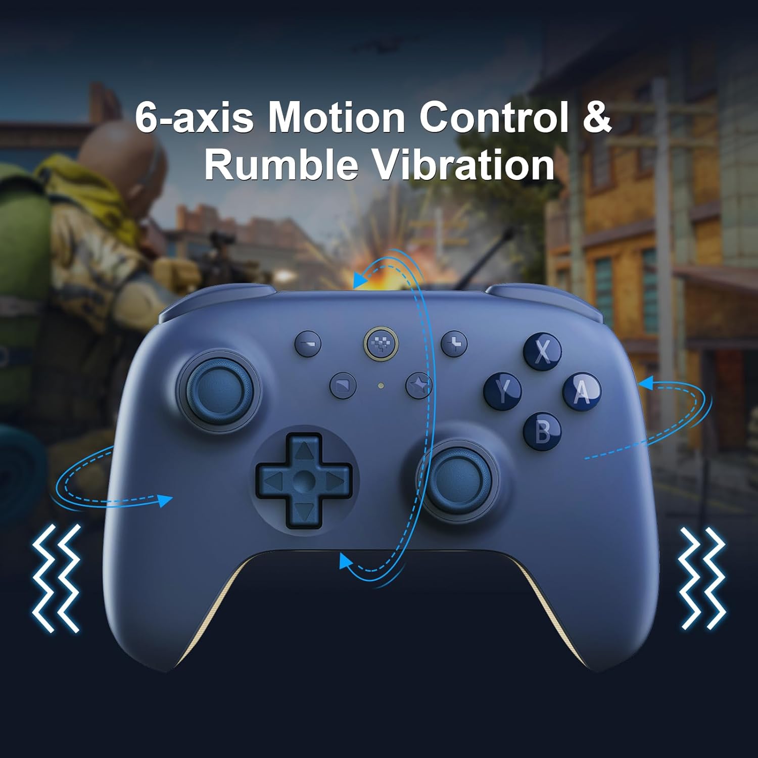 Giới Thiệu Tay Cầm 8BitDo Ultimate 2C phiên bản màu dark blue cho Nintendo Switch 2 - 8BitDo