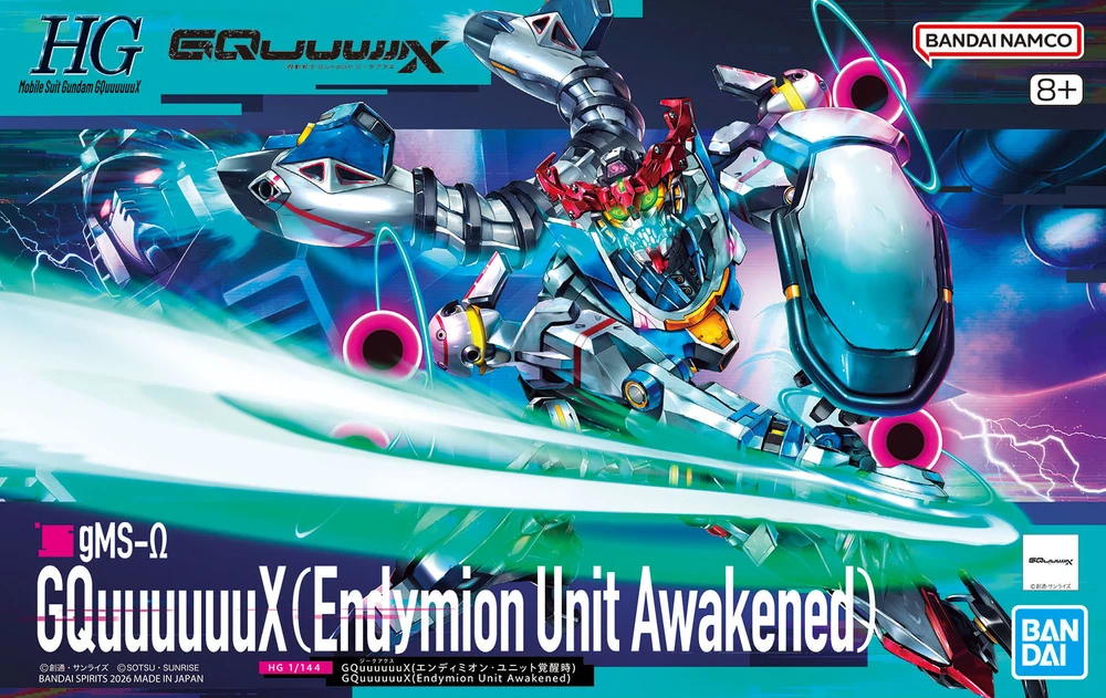 Mô hình Gundam HG 1/144 GQuuuuuuX (Endymion Unit Awakened) - Bandai