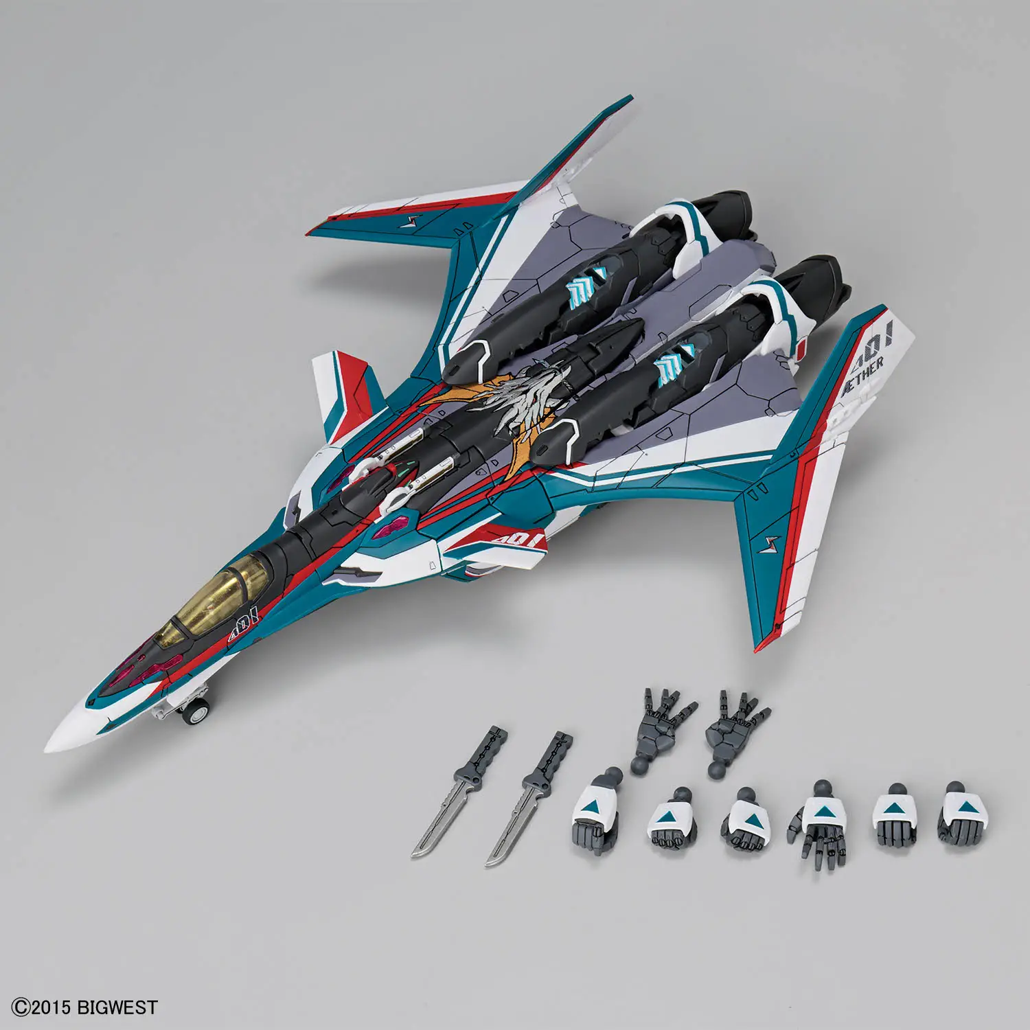 Giới Thiệu Mô hình Macross Delta HG 1/100 VF-31S Siegfried (Arad Molders Use) - Bandai