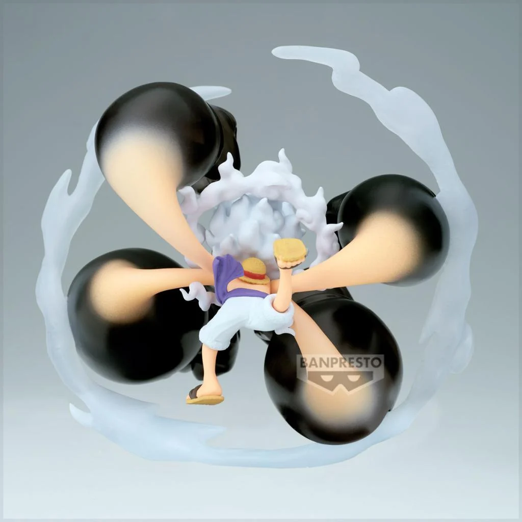 Mô hình One Piece Monkey D. Luffy Gear 5 Gum-Gum Dawn Gatling World Collectable Figure Special Banpresto - BANDAI