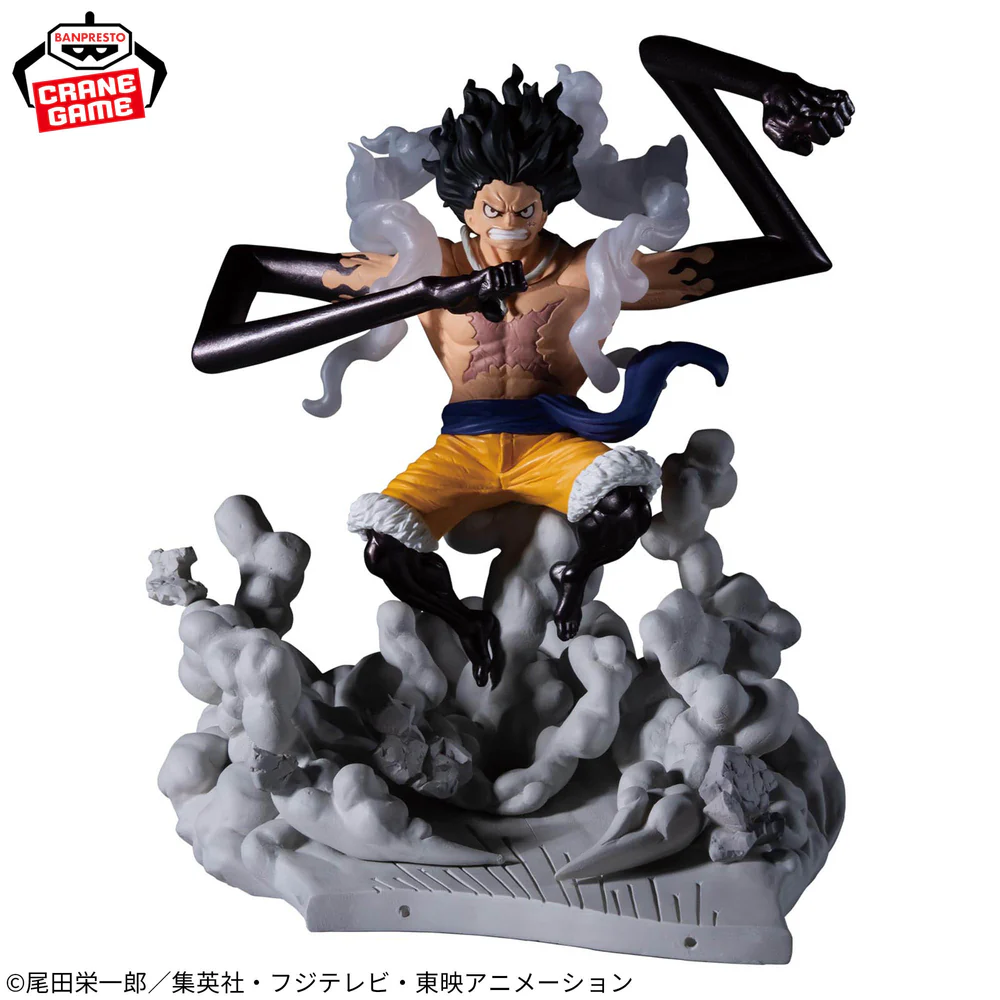 Mô hình One Piece Senkouzekkei Monkey D. Luffy Gear 4 Banpresto - BANDAI