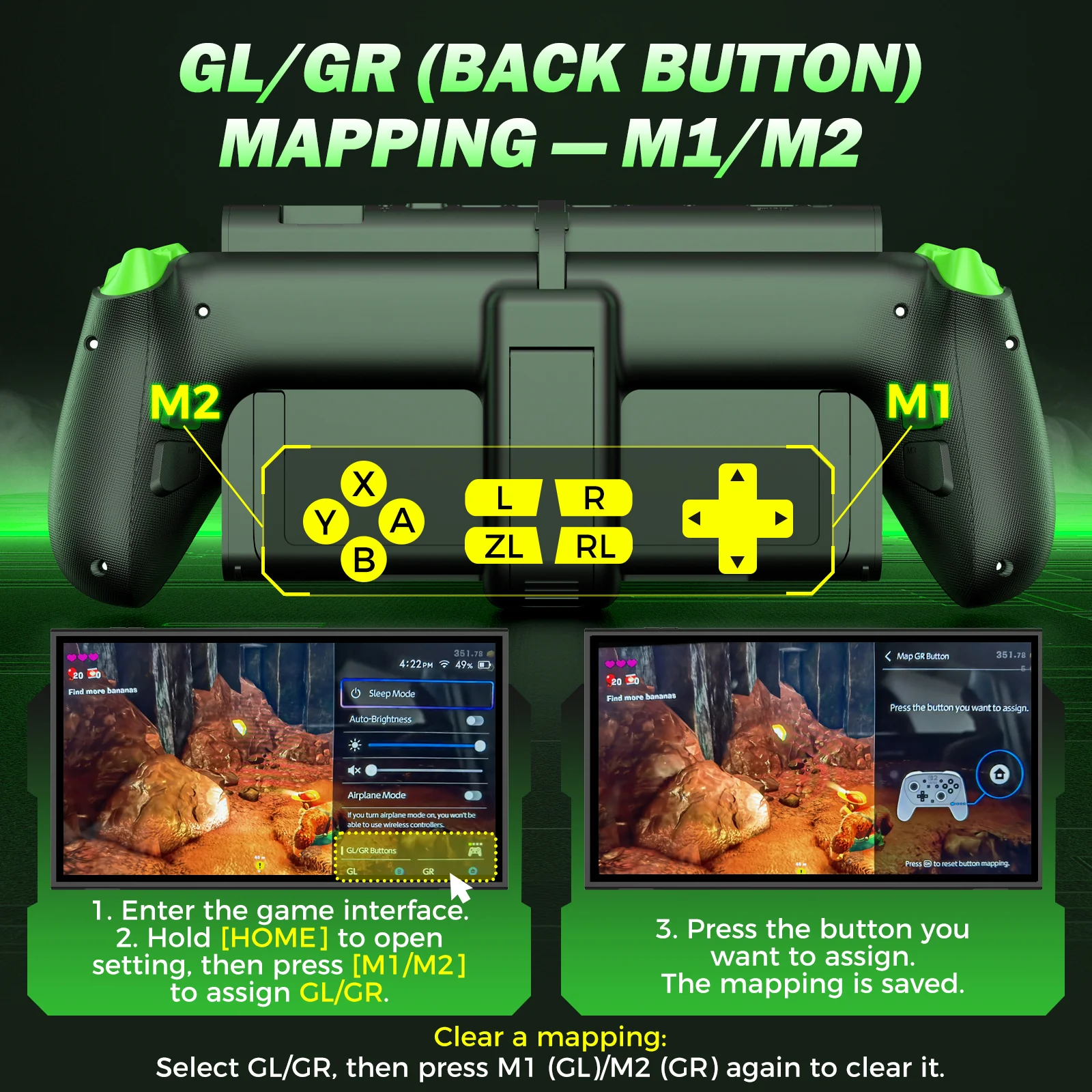 Giới Thiệu Tay cầm Gaming Controller cho Nintendo Switch 2 L1233 - IINE