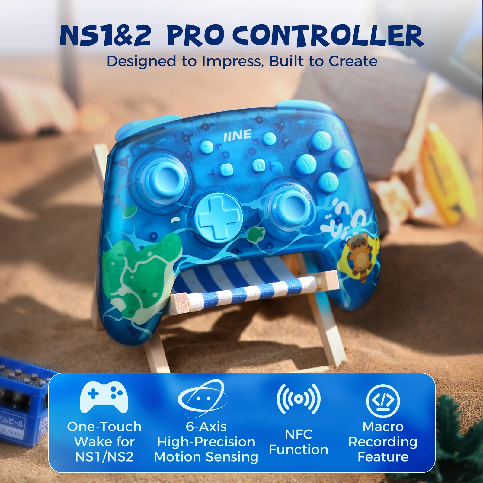 Giới Thiệu Tay cầm không dây phiên bản Dreamy Home Paradise cho Nintendo Switch 2 L1265 - IINE