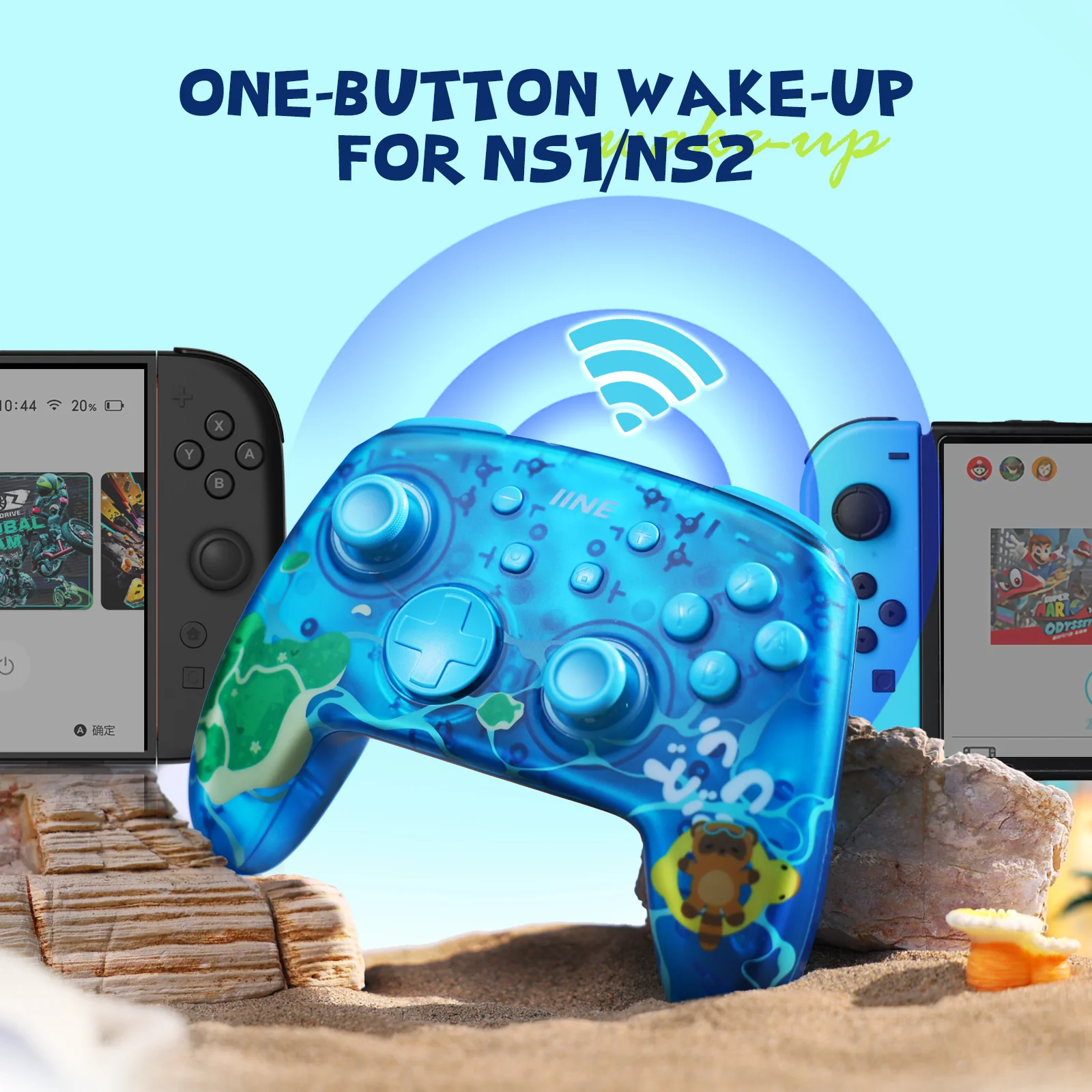 Giới Thiệu Tay cầm không dây phiên bản Dreamy Home Paradise cho Nintendo Switch 2 L1265 - IINE