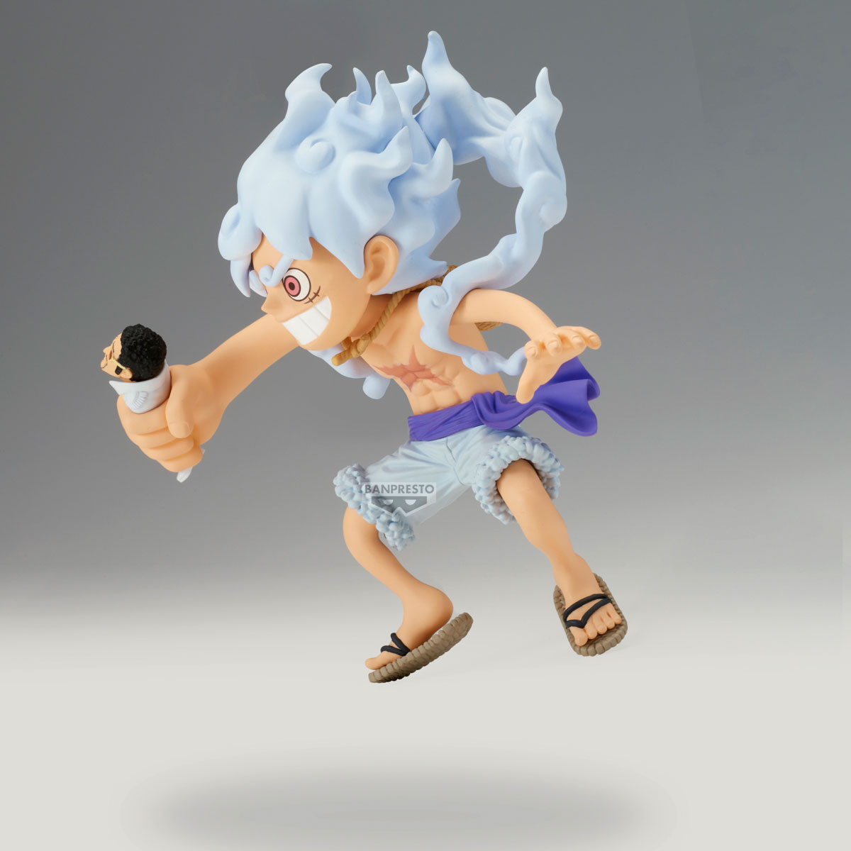 Mô hình One Piece Monkey D. Luffy & Borsalino World Collectable Figure Banpresto - BANDAI
