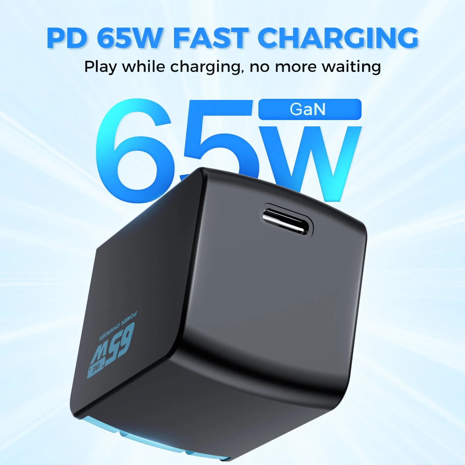 Giới Thiệu Sạc nhanh 65W phiên bản màu xanh cho Nintendo Switch 2 L1193 - IINE