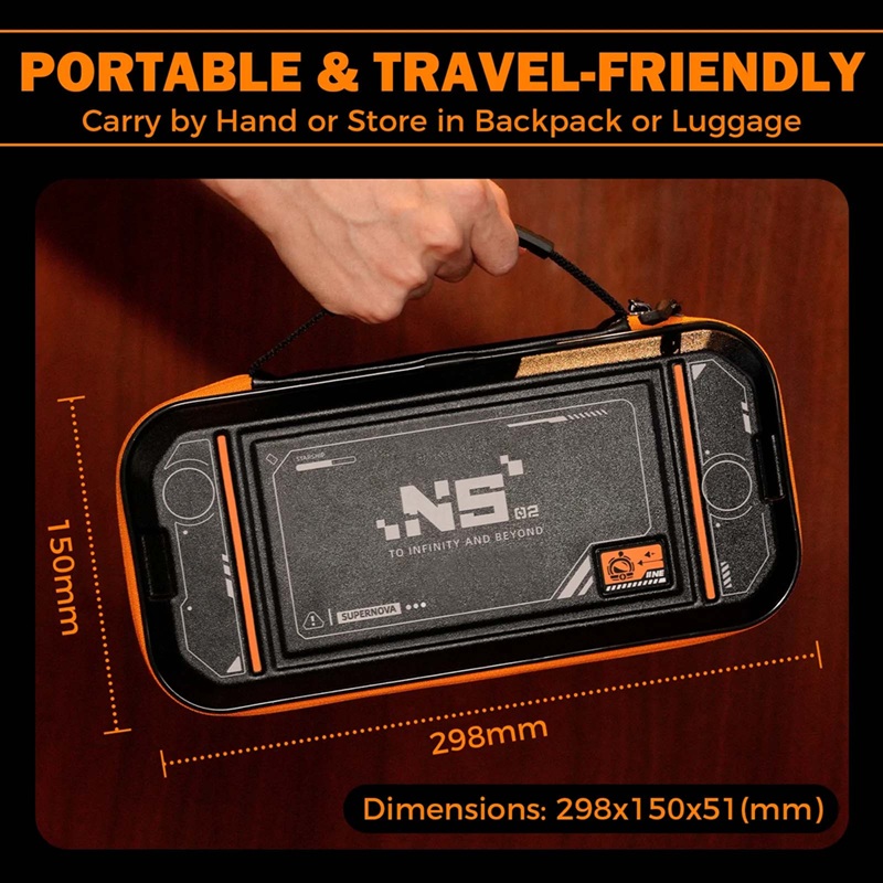 Giới Thiệu Túi đựng phiên bản Supernova cho Nintendo Switch 2 L1188 - IINE