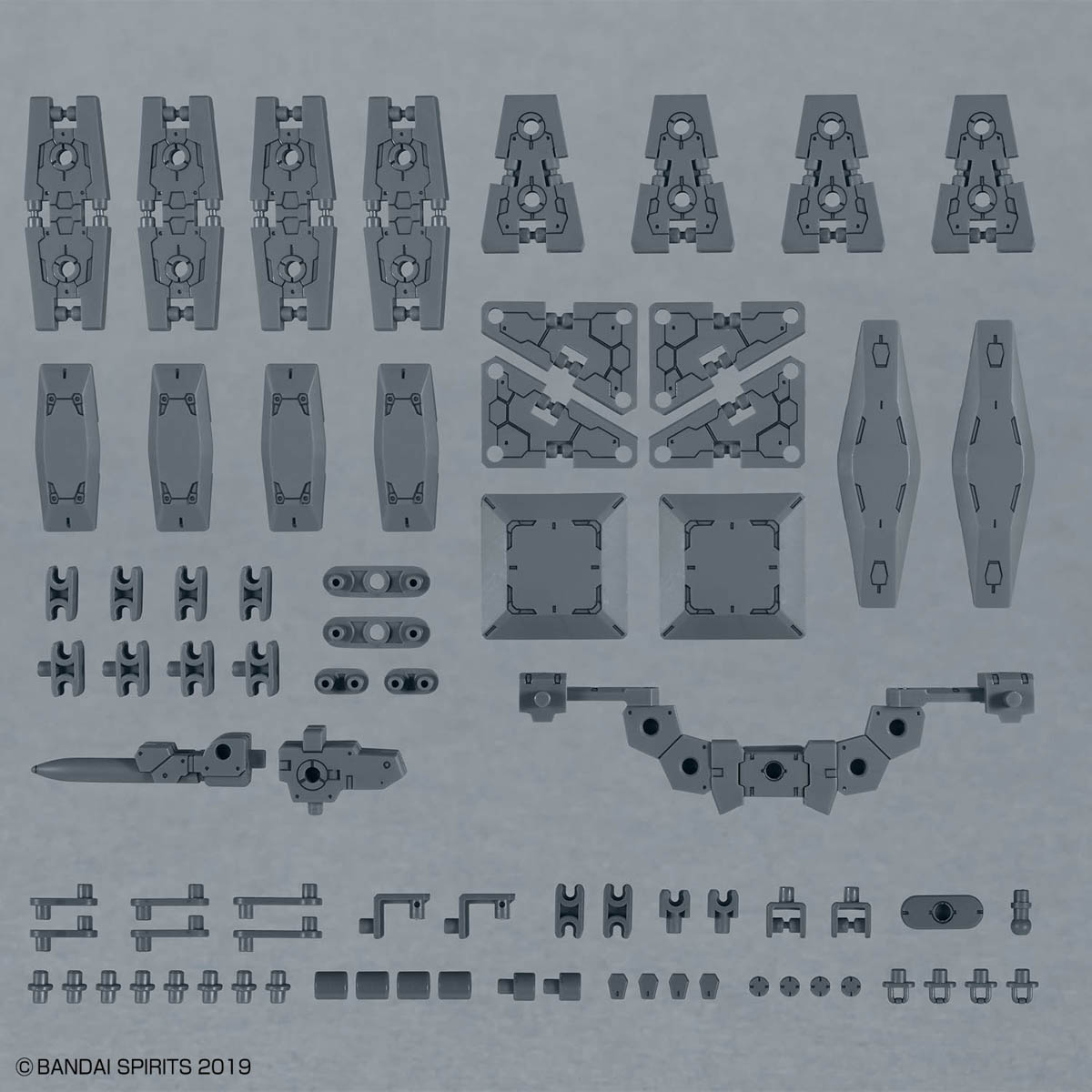 Bộ phụ kiện 30MM Option Parts Set 19 (Multi Shield) - Bandai