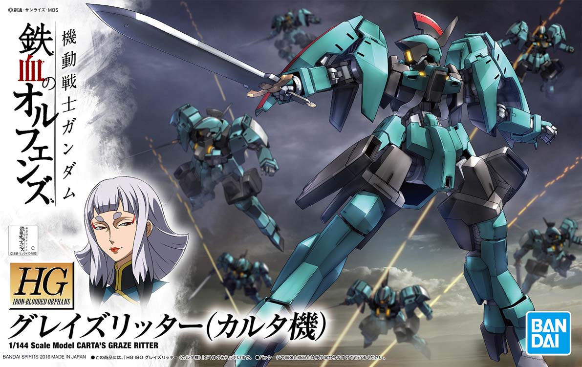 Mô hình Gundam HG 1/144 EB-06rs Carta's Graze Ritter - Bandai