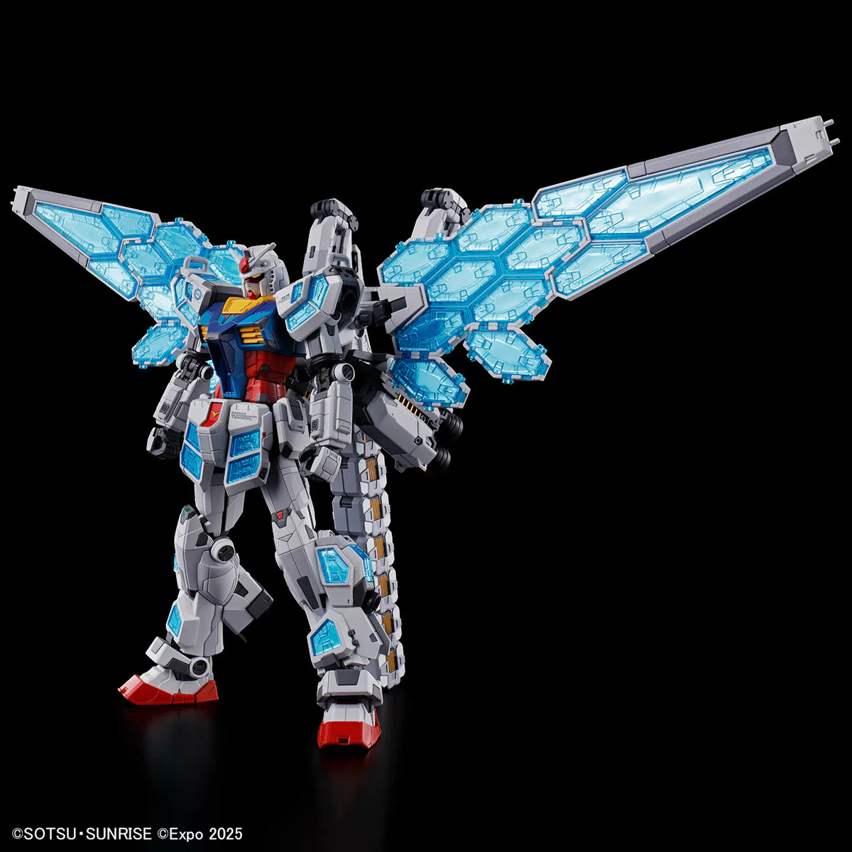 Mô hình Gundam 1/144 RX-78F00/E Gundam (EX-001 G.L.R.S.S. Feather Unit Chemical Recycle Ver.) - Bandai