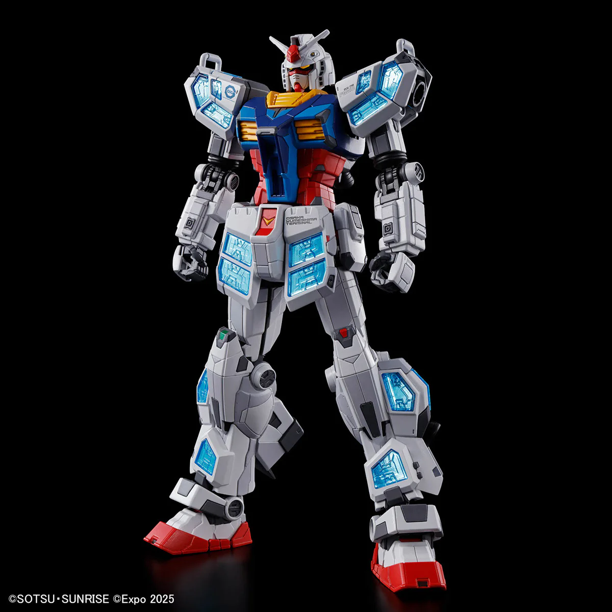 Mô hình Gundam 1/144 RX-78F00/E Gundam (EX-001 G.L.R.S.S. Feather Unit Chemical Recycle Ver.) - Bandai