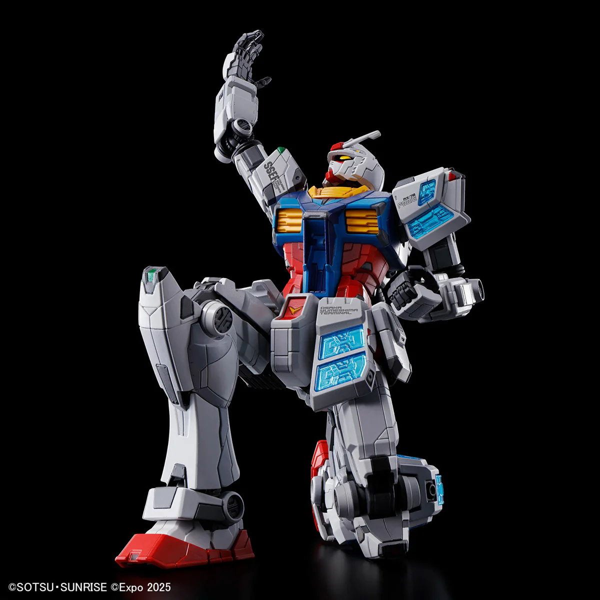 Mô hình Gundam 1/144 RX-78F00/E Gundam (EX-001 G.L.R.S.S. Feather Unit Chemical Recycle Ver.) - Bandai