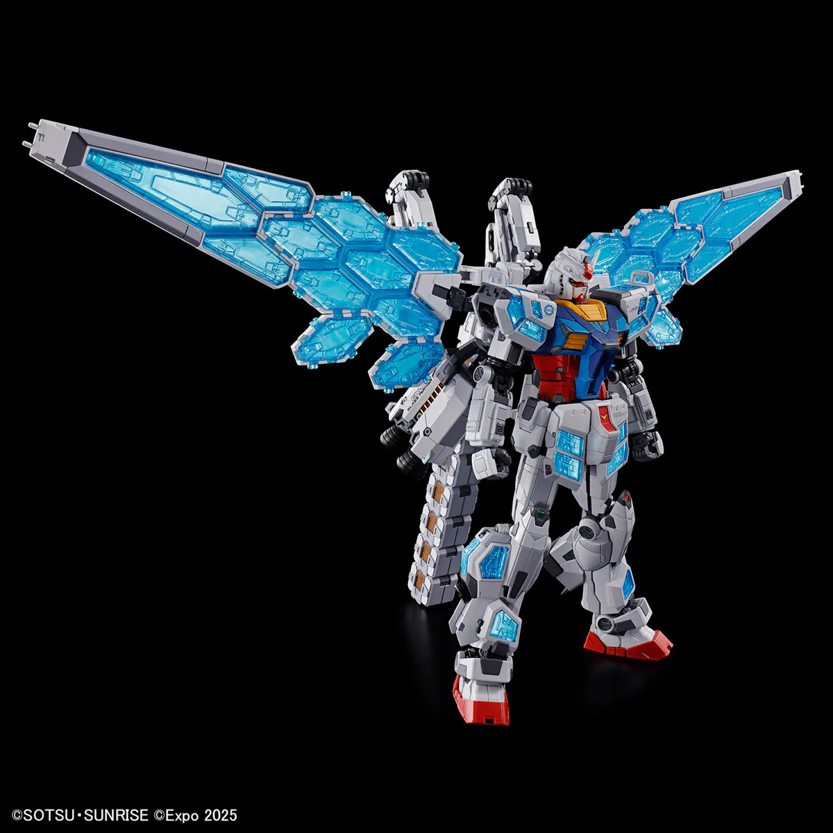 Mô hình Gundam 1/144 RX-78F00/E Gundam (EX-001 G.L.R.S.S. Feather Unit Chemical Recycle Ver.) - Bandai