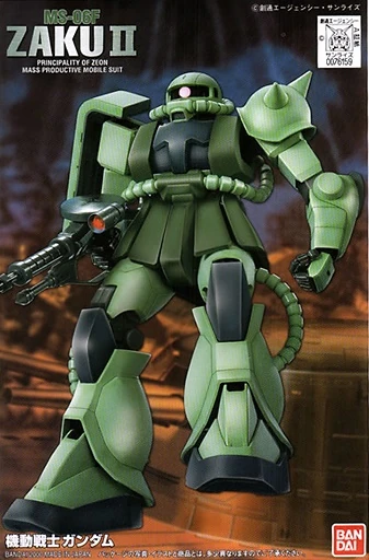 Mô hình Gundam FG 1/144 MS-06F Zaku II - Bandai