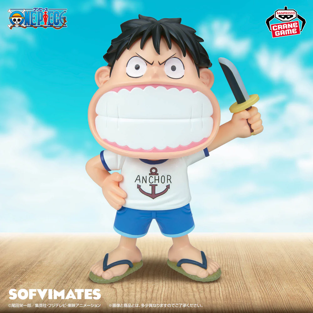 Mô hình One Piece Sofvimates Monkey D. Luffy Banpresto - BANDAI