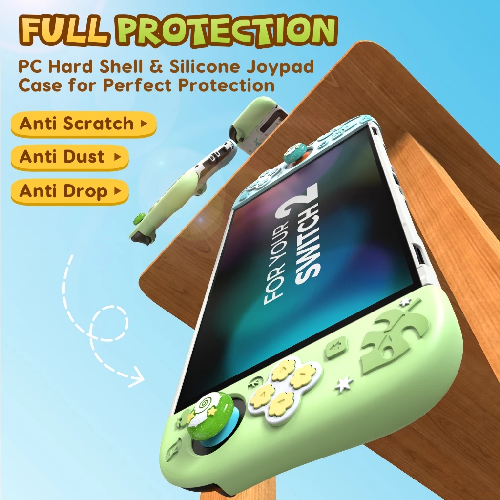 Ốp bảo vệ thân máy và tay cầm phiên bản Island Dream cho Nintendo Switch 2 L1268 - IINE