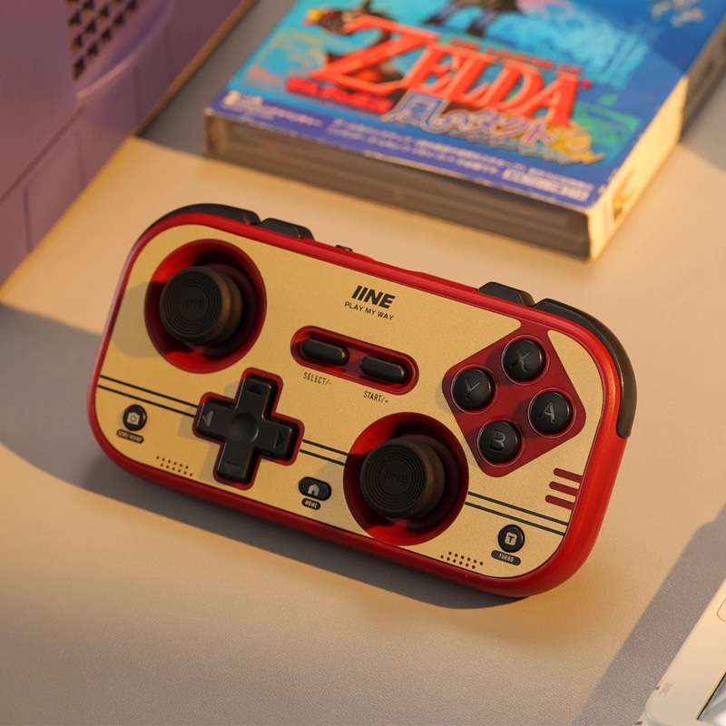 Tay cầm không dây phiên bản Retro Pocket cho Switch/ PC/ Android L1241 - IINE