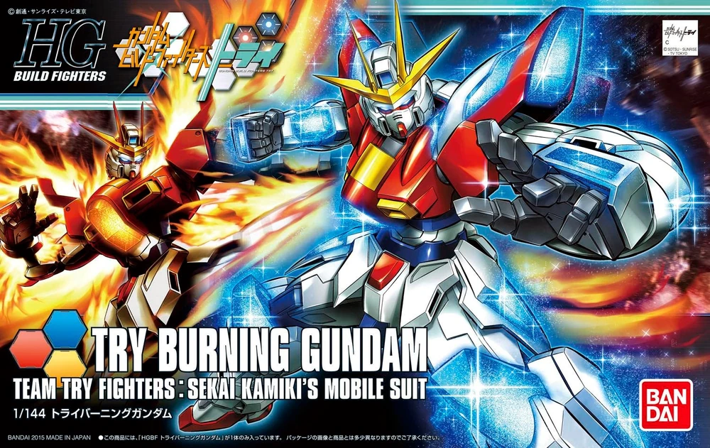 Mô hình Gundam HG 1/144 TBG-011B Try Burning Gundam - Bandai