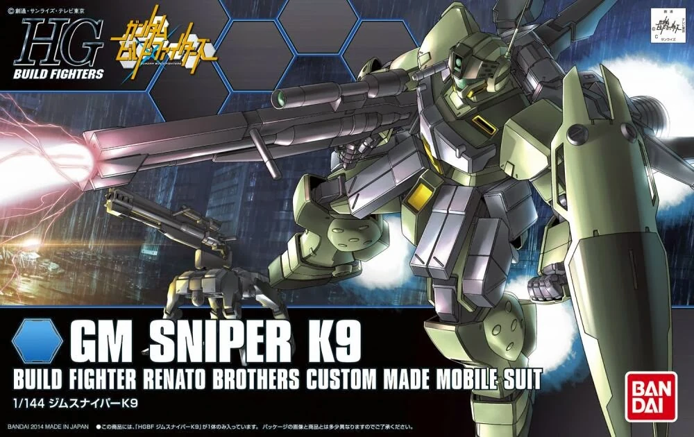 Mô hình Gundam HG 1/144 RGM-79K9 GM Sniper K9 - Bandai