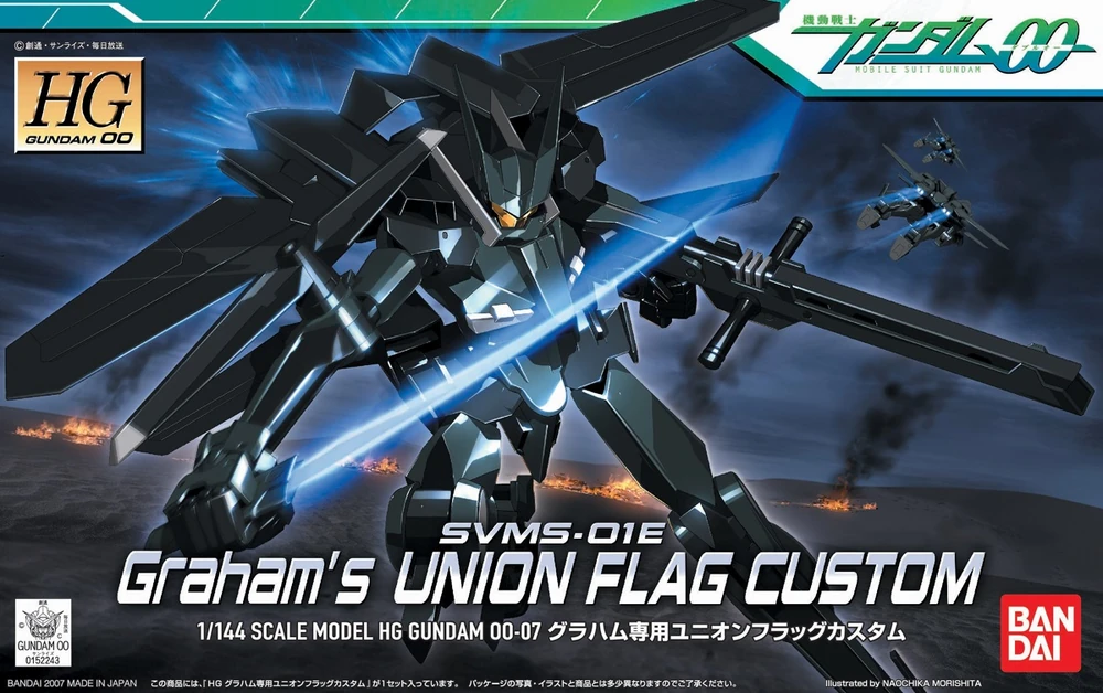Mô hình Gundam HG 1/144 SVMS-01E Graham's Union Flag Custom - Bandai