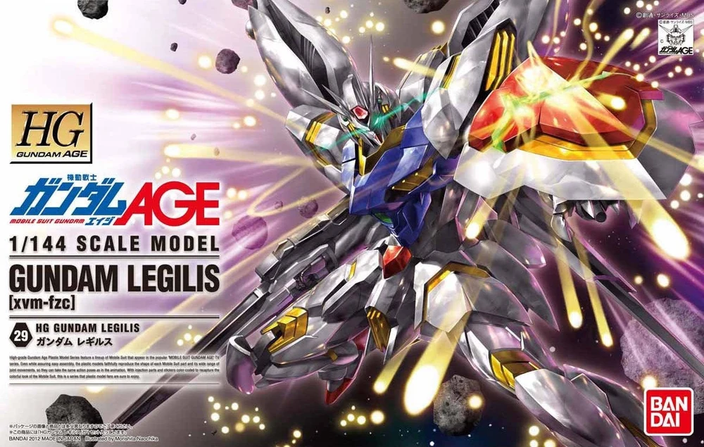 Mô hình Gundam HG 1/144 xvm-fzc Gundam Legilis - Bandai