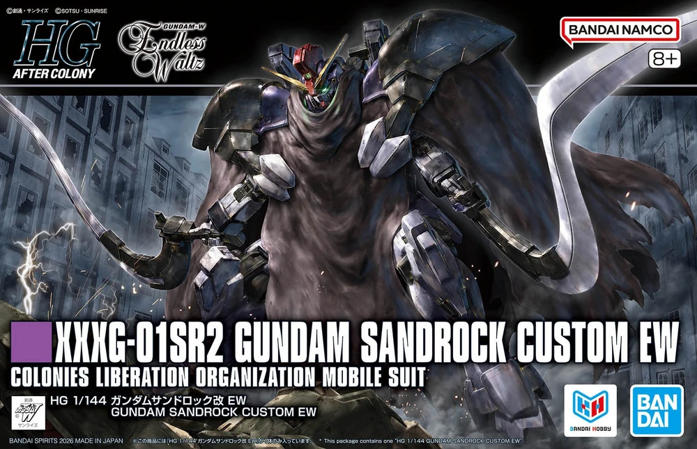 Mô hình Gundam HG 1/144 XXXG-01SR2 Gundam Sandrock Custom EW - Bandai