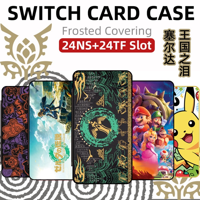 Hộp đựng băng game 24 ngăn cho Nintendo Switch/Nintendo Switch 2