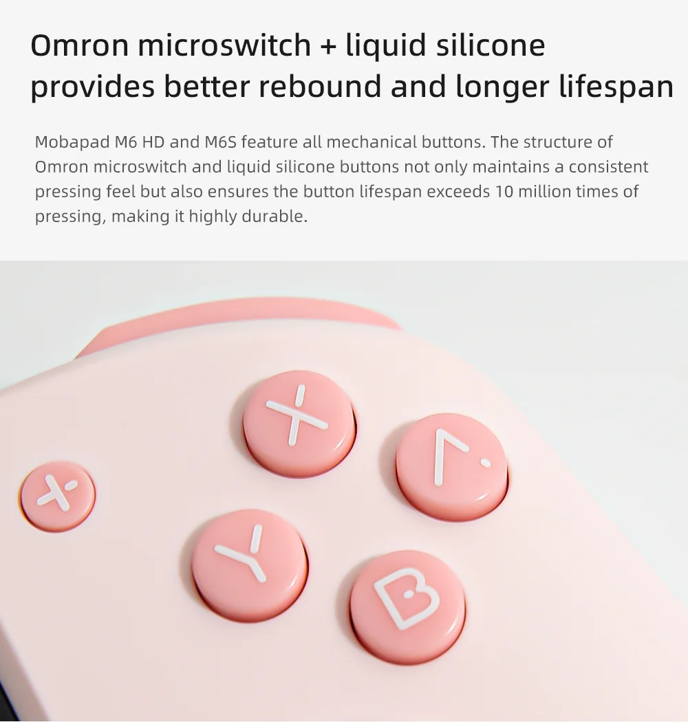 Giới thiệu tay cầm Joy-con Mobapad M6 HD cho Nintendo Switch