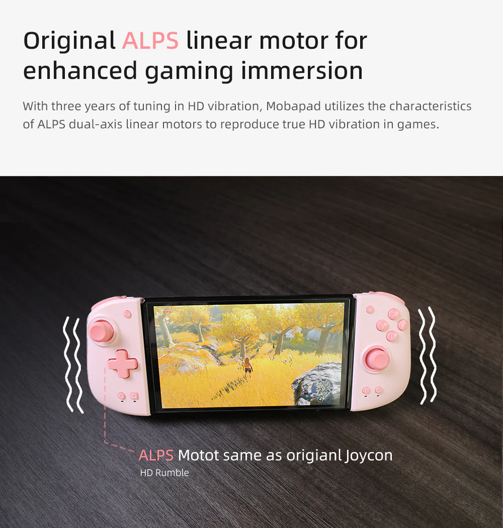 Giới thiệu tay cầm Joy-con Mobapad M6 HD cho Nintendo Switch