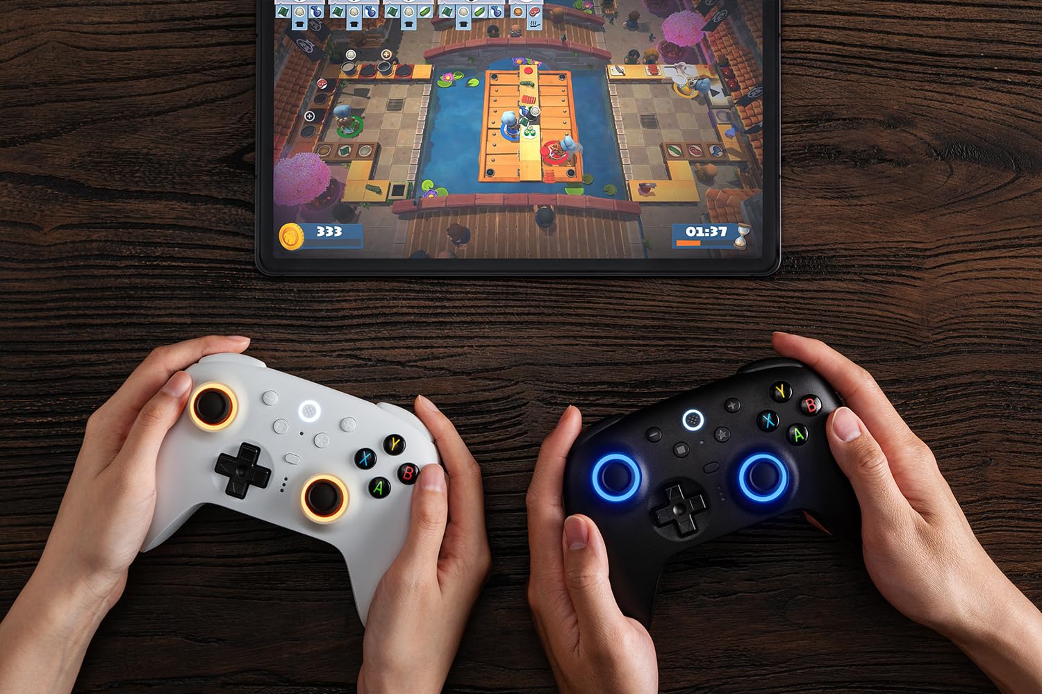 Tay cầm không dây 8BitDo Ultimate 2 phiên bản màu đen dành cho Nintendo Switch