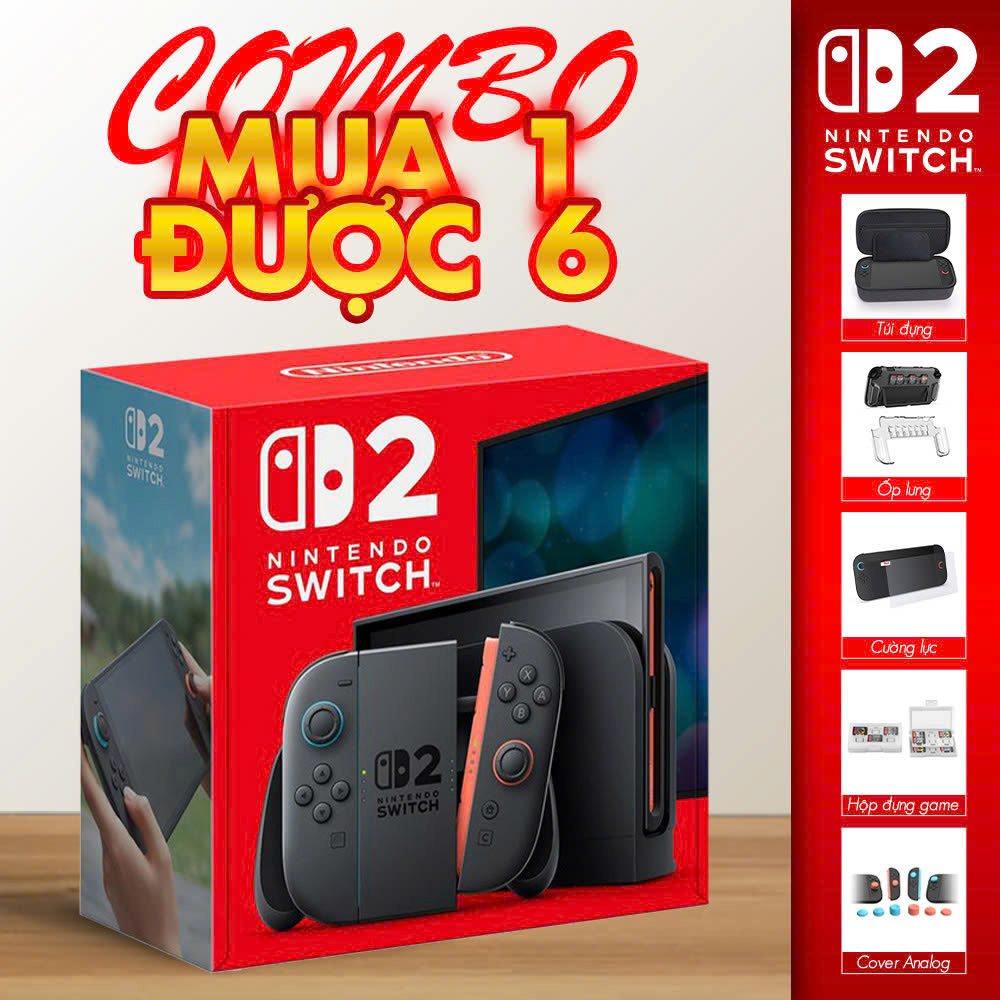 Giới Thiệu Combo 6 trong 1 Với Máy Nintendo Switch 2