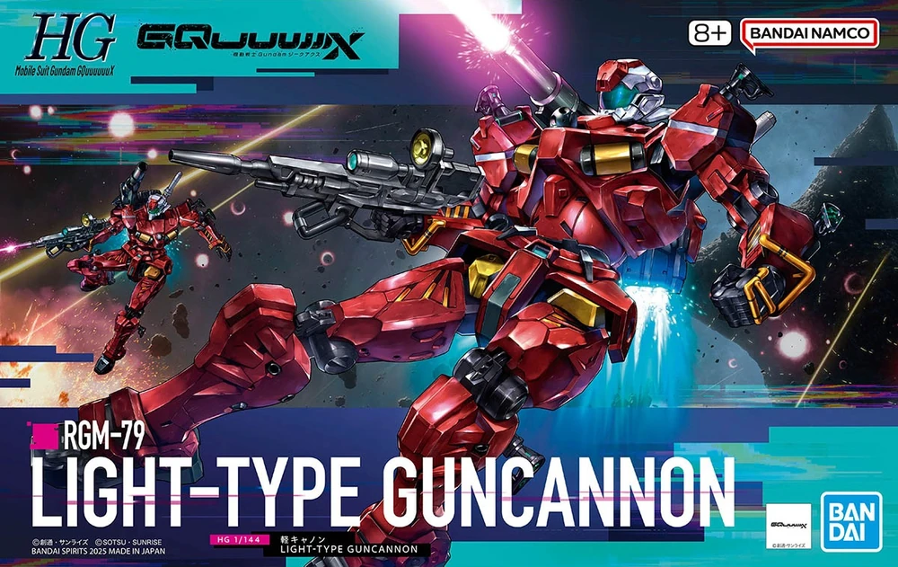 Mô hình Gundam HG 1/144 RGM-79 Light-Type Guncannon - Bandai