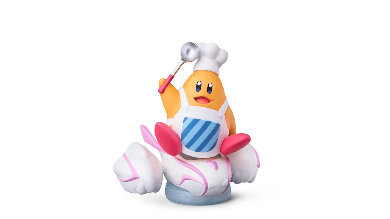 Amiibo Chef Kawasaki & Hop Star - Game Kirby Air Riders