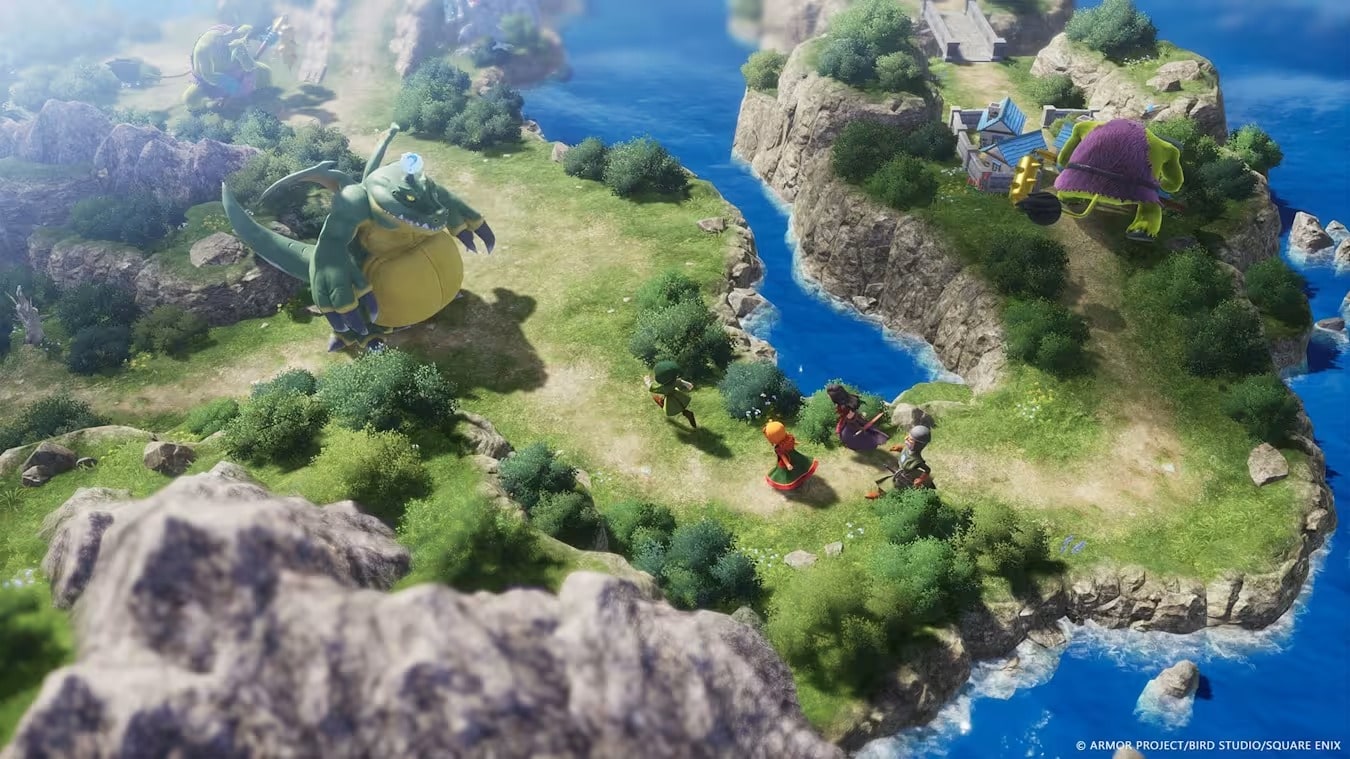 Dragon Quest VII Reimagined được trình diễn 17 phút gameplay đầu tiên tại TGS 2025