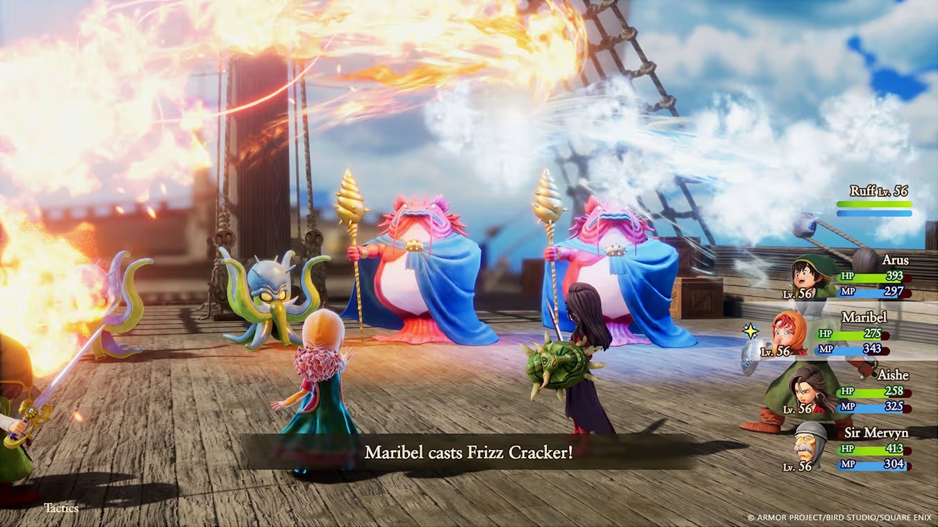 Dragon Quest VII Reimagined được trình diễn 17 phút gameplay đầu tiên tại TGS 2025